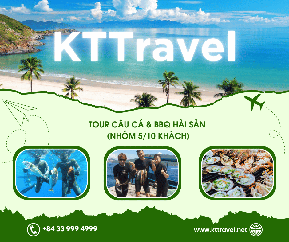 TOUR CÂU CÁ & BBQ HẢI SẢN